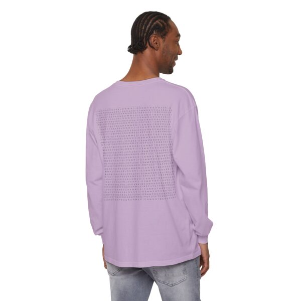 Save the Planet with I Refuse to be Programmed Monogram Long-Sleeve Cotton Shirt for Men
