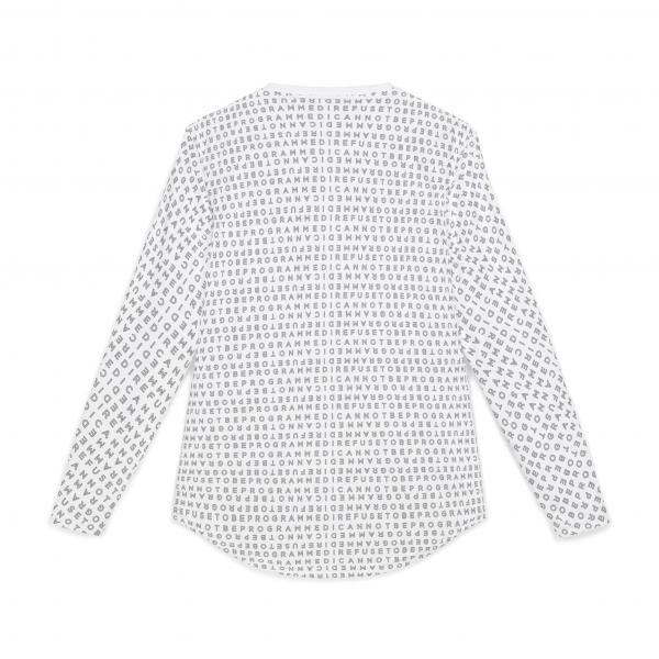IR2BP Outline Monogram Long Sleeve Athletic Shirt