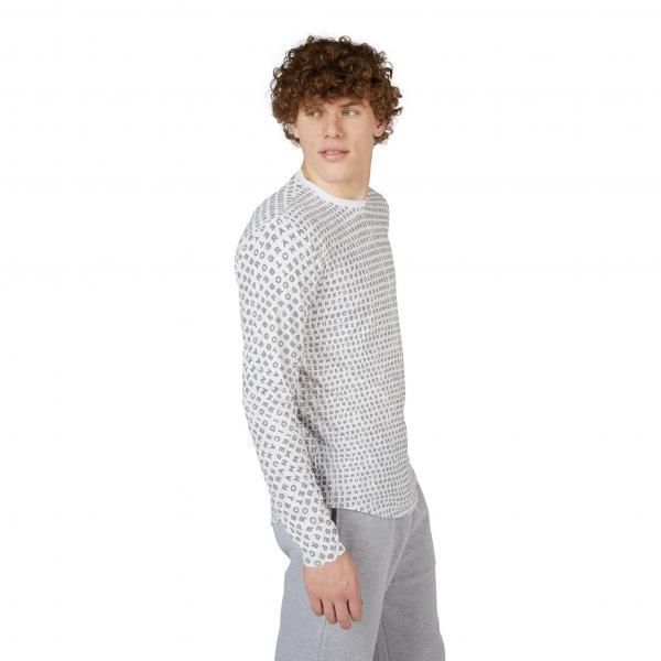 IR2BP Outline Monogram Long Sleeve Athletic Shirt