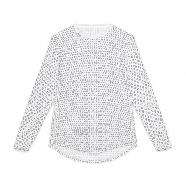 IR2BP Outline Monogram Long Sleeve Athletic Shirt