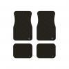 Refuse the Program I Refuse to be Programmed Gold Monogram Car Floor Mats (Set of 4)
