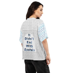 Refuse the Program "It Didn't End With Epstein" Box Football Jersey with Sapphire and Black IR2BP Monogram - Image 3
