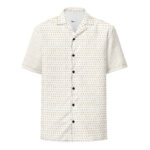 all over print unisex button shirt white front 69e07ccc265c5