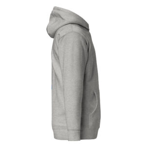 "It Didn't End With Epstein" Back Printed Slogan Tight-Fit Cotton Hoodie (Unisex) - Image 27
