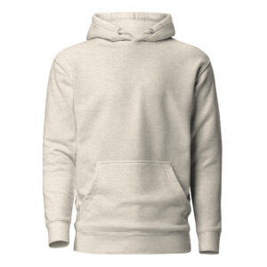 "It Didn't End With Epstein" Back Printed Slogan Tight-Fit Cotton Hoodie (Unisex) - Image 9