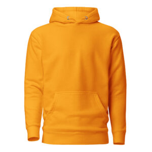 "It Didn't End With Epstein" Back Printed Slogan Tight-Fit Cotton Hoodie (Unisex) - Image 2
