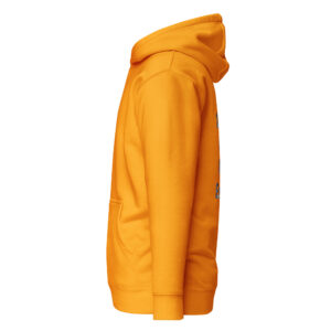 "It Didn't End With Epstein" Back Printed Slogan Tight-Fit Cotton Hoodie (Unisex) - Image 17